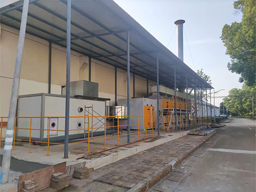 常德催化燃燒廢氣凈化項目