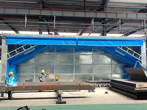 伸縮式噴漆房的維護(hù)成本高嗎